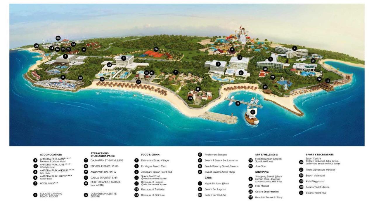 Amadria Park Ivan Sibenik Ngoại thất bức ảnh